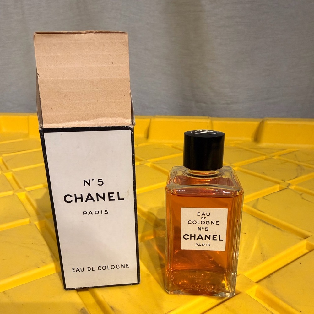 NWOT Vintage Rare CHANEL T.P.M. Eau Cologne bottle 10 #1482 No.75 Made in France